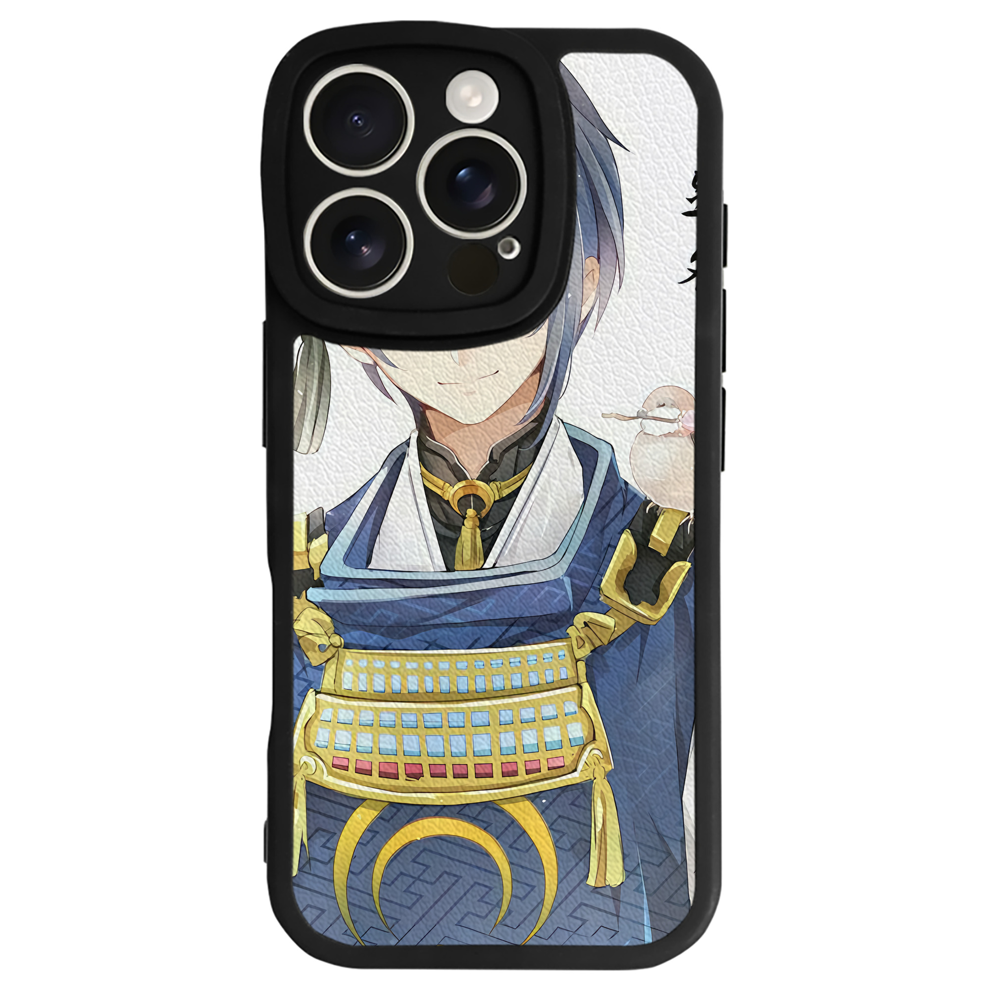 （画像用） 刀剣乱舞 Touken Ranbu 【iPhone 16シリーズ対応】シリコンスマホケース（レザー調） 材質：シリコン